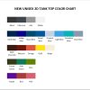 tank top color chart - Goonzquad Shop