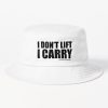 Goonzquad Merch I Dont Lift I Carry Bucket Hat Official Goonzquad Merch