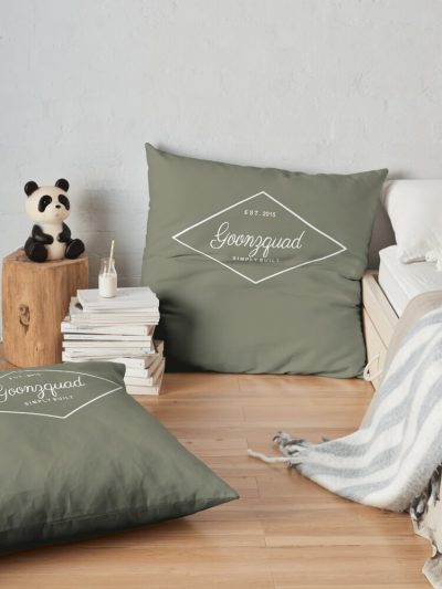 Goonzquad Throw Pillow Official Goonzquad Merch