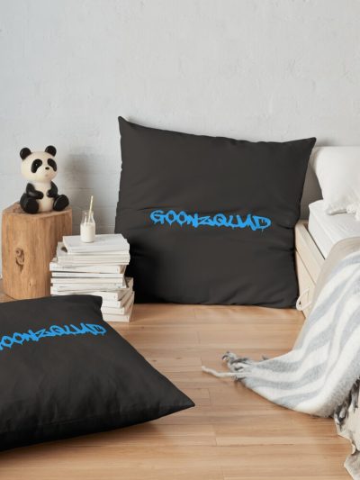 Goonzquad Merch Throw Pillow Official Goonzquad Merch