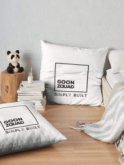 Goonzquad Goonzquad, Goonzquad, Simply Built Throw Pillow Official Goonzquad Merch