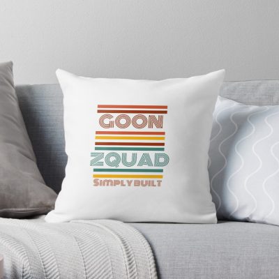 Goonzquad Goonzquad, Goonzquad, Simply Built Throw Pillow Official Goonzquad Merch