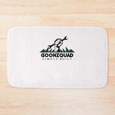 Goonzquad Simply Built Logo Bath Mat Official Goonzquad Merch