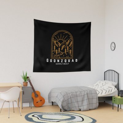 Goonzquad Merch Simply Built Tapestry Official Goonzquad Merch